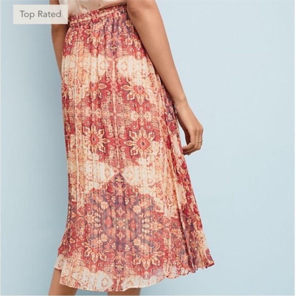 Anthropologie Akemi + Kin Laurel Canyon Midi Skirt Size Medium sz 6 8 10 - Picture 2 of 5